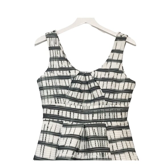 Plenty by Tracy Reese scuba dress, size 2,  Black, white, gray, NWT - Picture 7 of 13